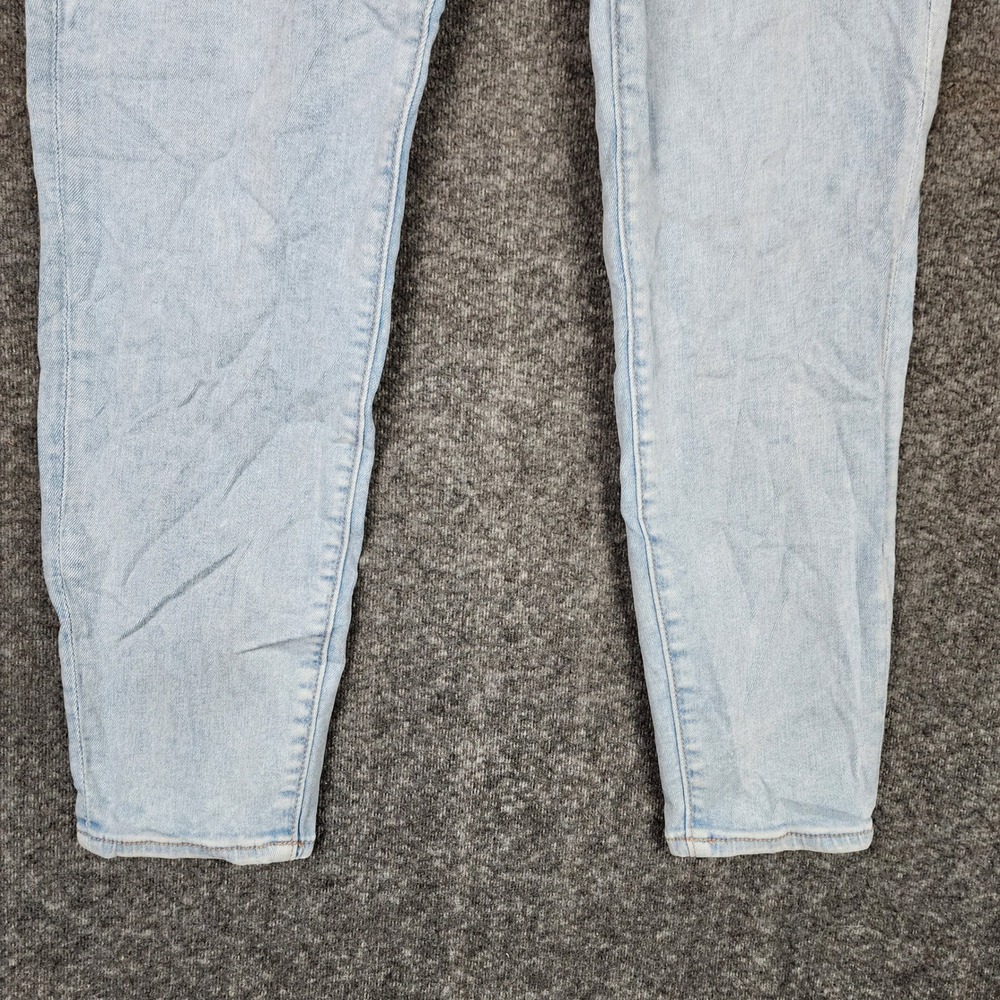 American Eagle Jeans Womens 14 Next Level Stretch Light Wash Skinny High Rise - Picture 6 of 9